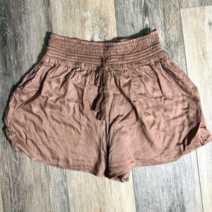 2/$30 Dex High Waist Copper Brown Shorts